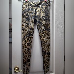 Stylish Black and Gold Women Jeans